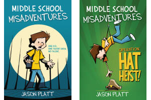The Middle School Misadventures Publication Order Book Series By  