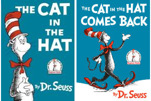 The The Cat in the Hat Publication Order Book Series By  