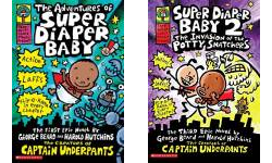 The Super Diaper Baby Publication Order Book Series By  