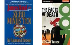 The Raymond Benson's Bond Publication Order Book Series By  