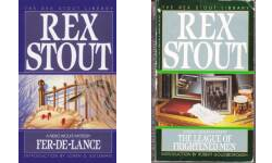 The Nero Wolfe Publication Order Book Series By  