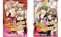 The Fall in Love Like a Comic! Publication Order Book Series By  