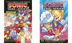 The Sonic Saga Publication Order Book Series By  